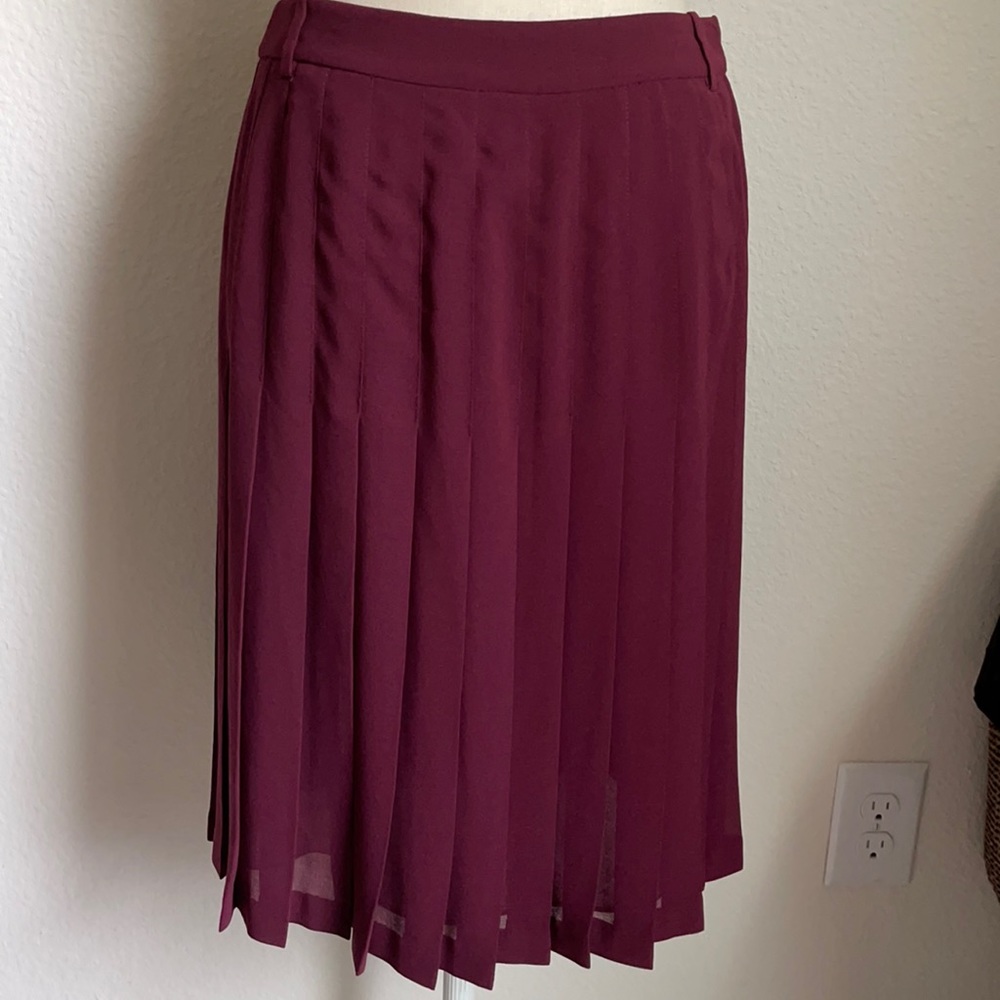 Bcbgmaxazria Bonita pleated skirt